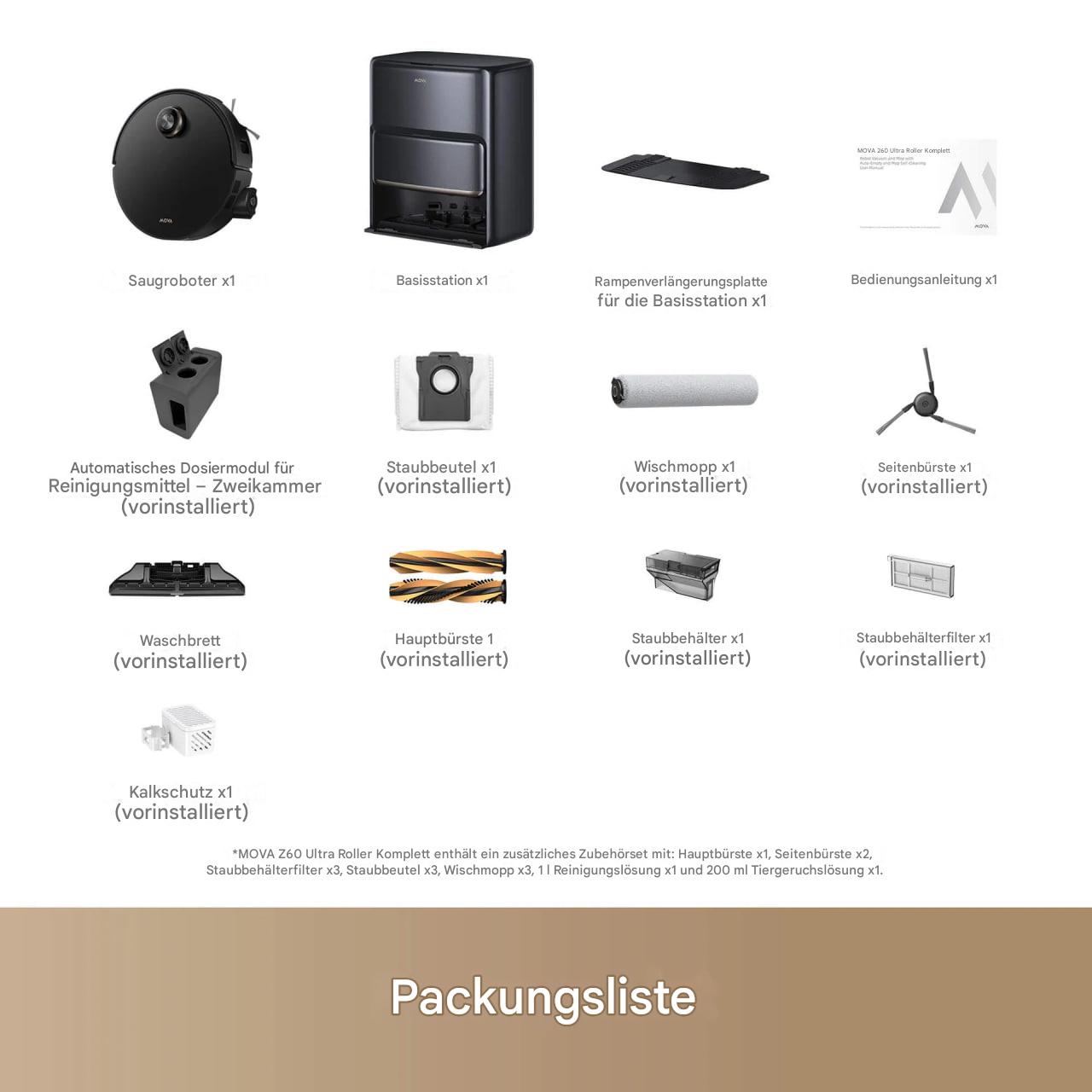 Bloomora™ Z60 Ultra Roller – Vollständiger Saugroboter